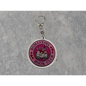 Romantasy Book Club Acrylic Keychain, BookTok Reader Gift